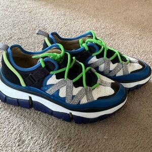 Chloé Blake Cross Strap Sneaker In Black 8.5